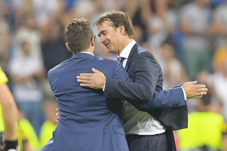 Lopetegui e Di Francesco, di LaPresse