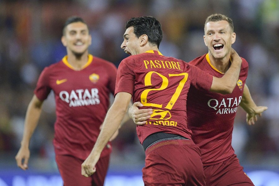 Pastore e Dzeko, di LaPresse