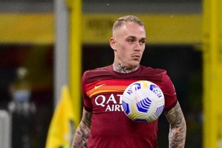 Rick Karsdorp durante Inter-Roma, di LaPresse