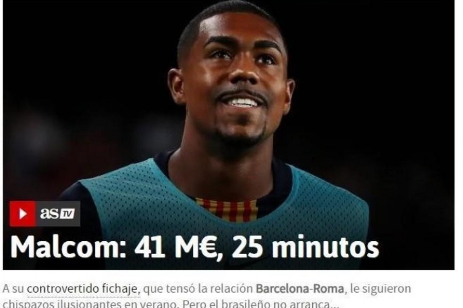 L'apertura di As su Malcom