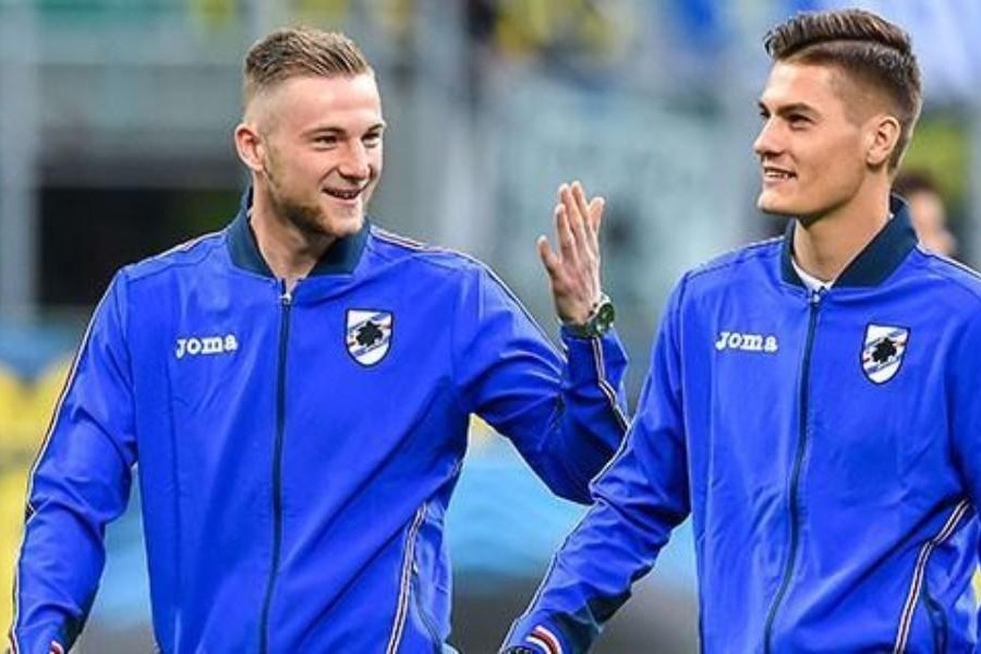 Skriniar e Schick ai tempi della Sampdoria