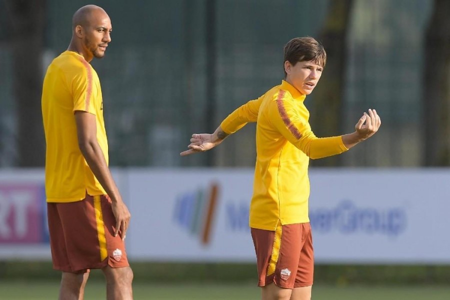 Steven Nzonzi e Ante Coric, di LaPresse