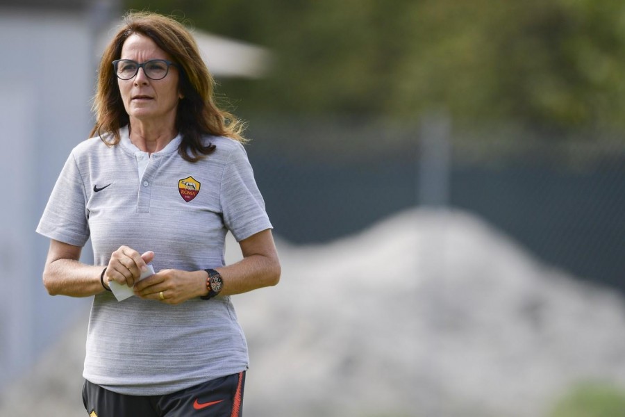 L'allenatrice della Roma Femminile Betty Bavagnoli, di LaPresse