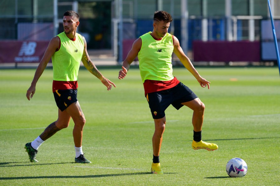 Lorenzo Pellegrini e Stephan El Shaarawy (As Roma via Getty Images)