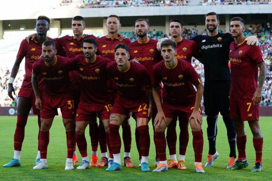 L'11 iniziale (As Roma via Getty Images)