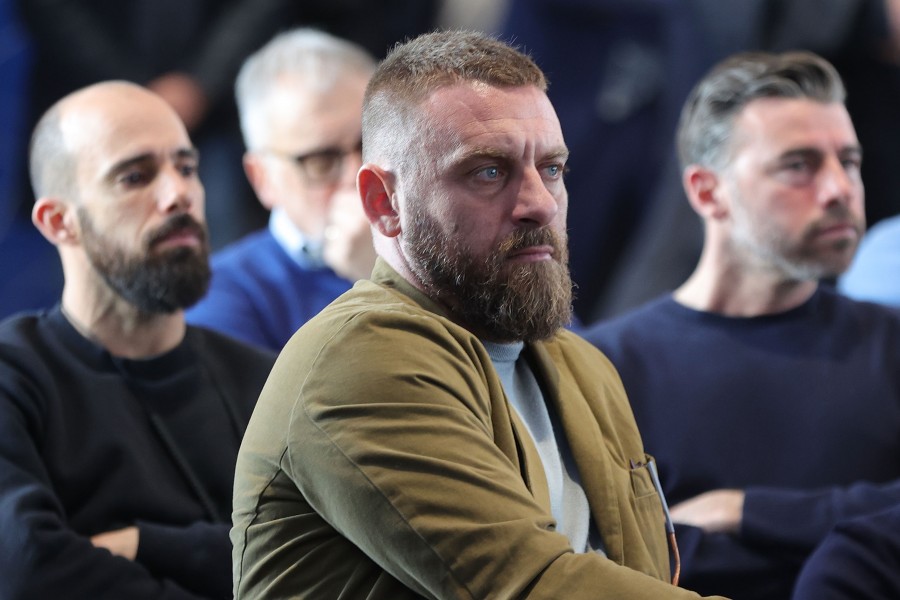 L'ex capitano giallorosso, Daniele De Rossi