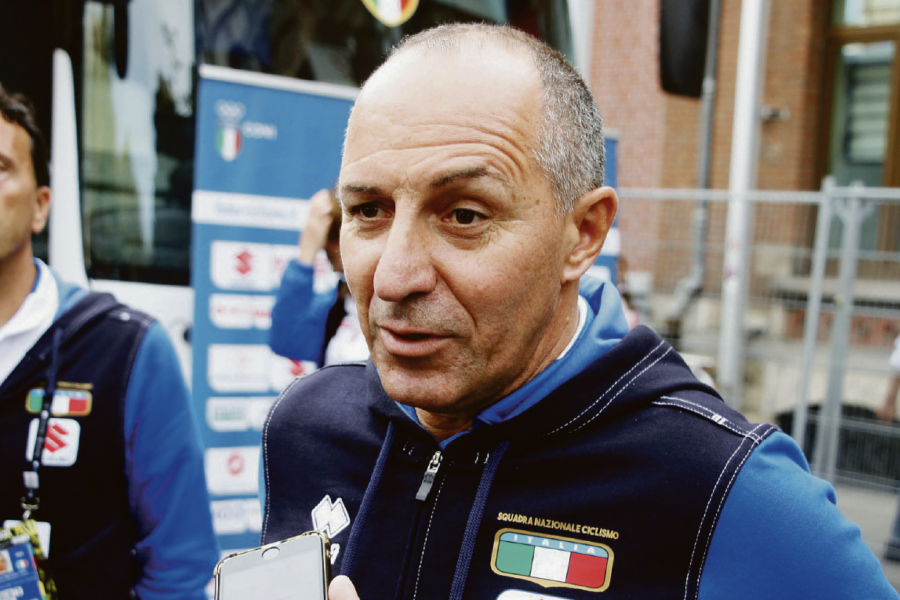 Il presidente della Federazione Ciclistica Italiana Cordiano Dagnoni