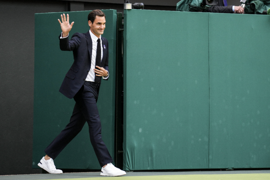 Roger Federer a Wimbledon