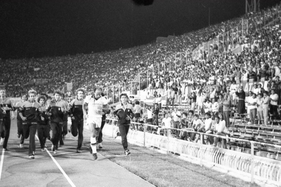 Il giro di campo di Francesco Rocca nel giorno del suo addio