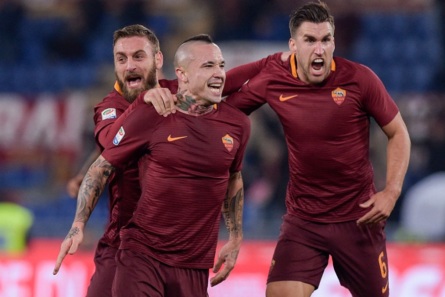 De Rossi, Nainggolan e Strootman