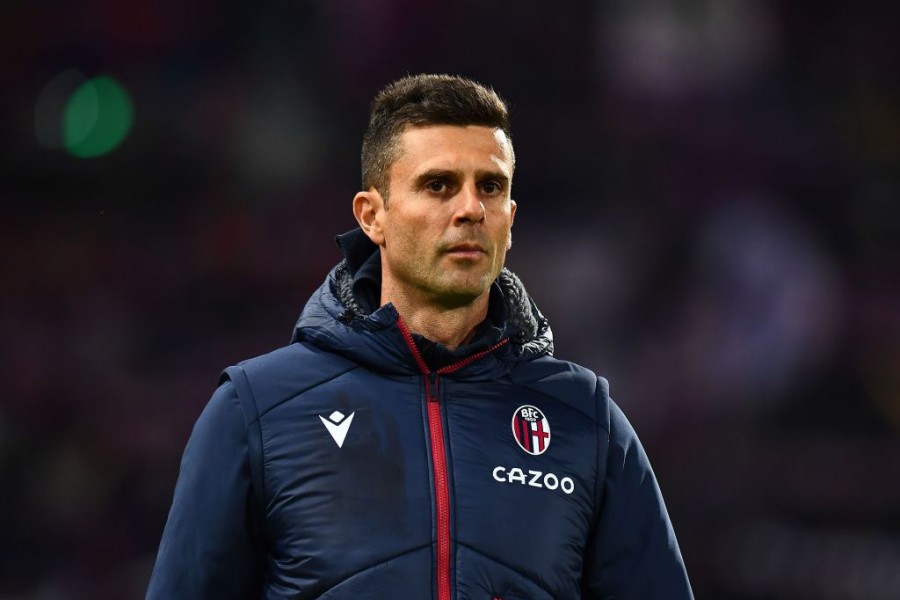 Thiago Motta durante una sfida del Bologna