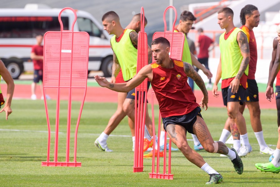 Pellegrini in allenamento 