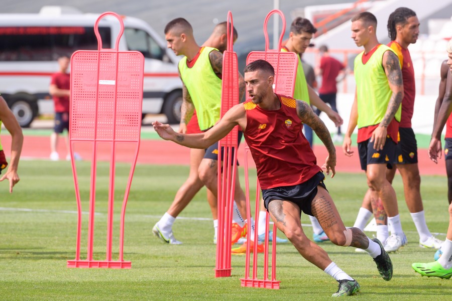 Pellegrini in allenamento in Portogallo