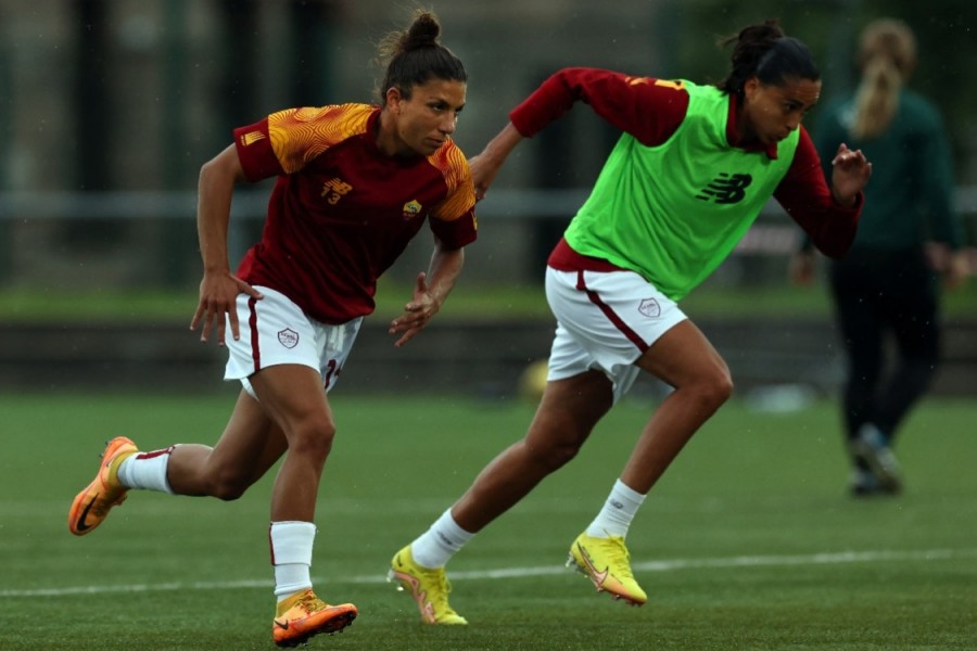 La Roma Femminile a Glasgow