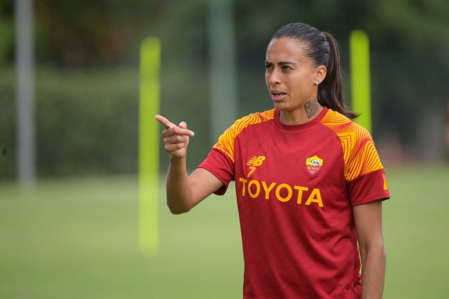 Andressa, calciatrice della Roma Femminile