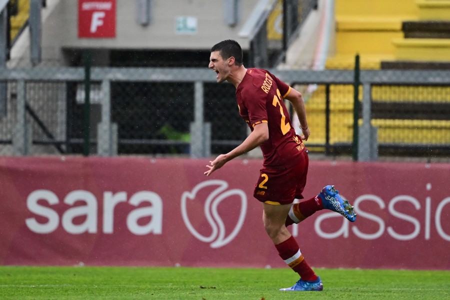 Yuri Rocchetti con la maglia della Primavera