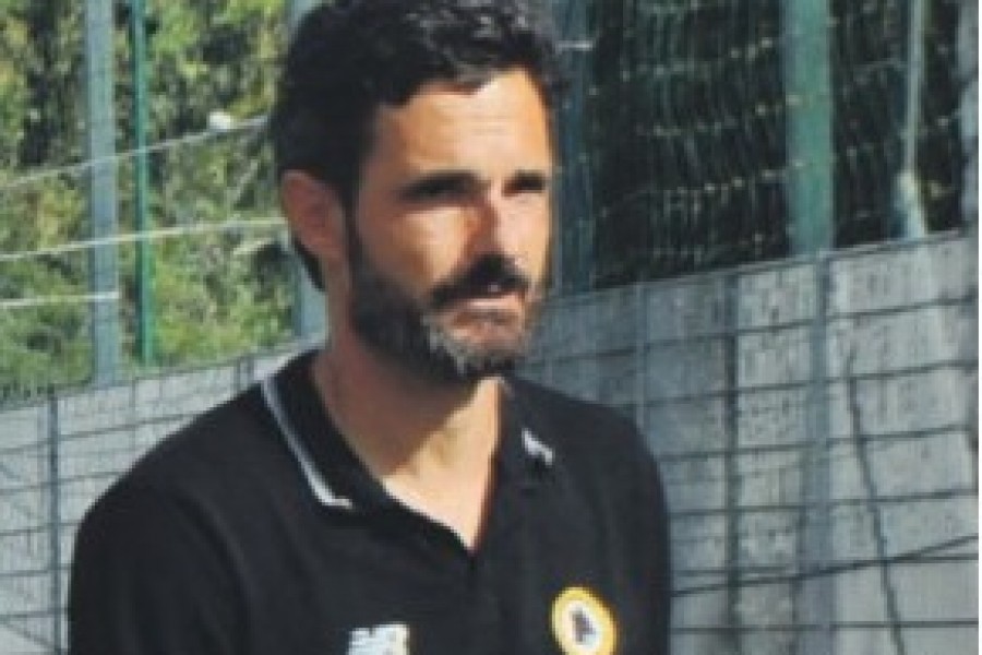 L'allenatore dell'Under 17 Ciaralli