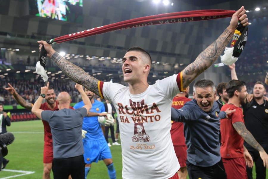 Gianluca Mancini a Tirana