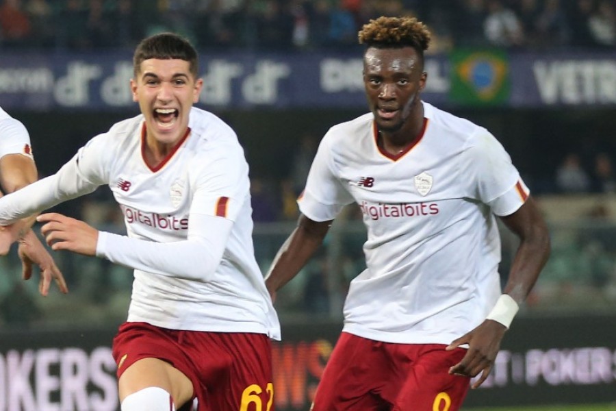 Tammy Abraham e Cristian Volpato