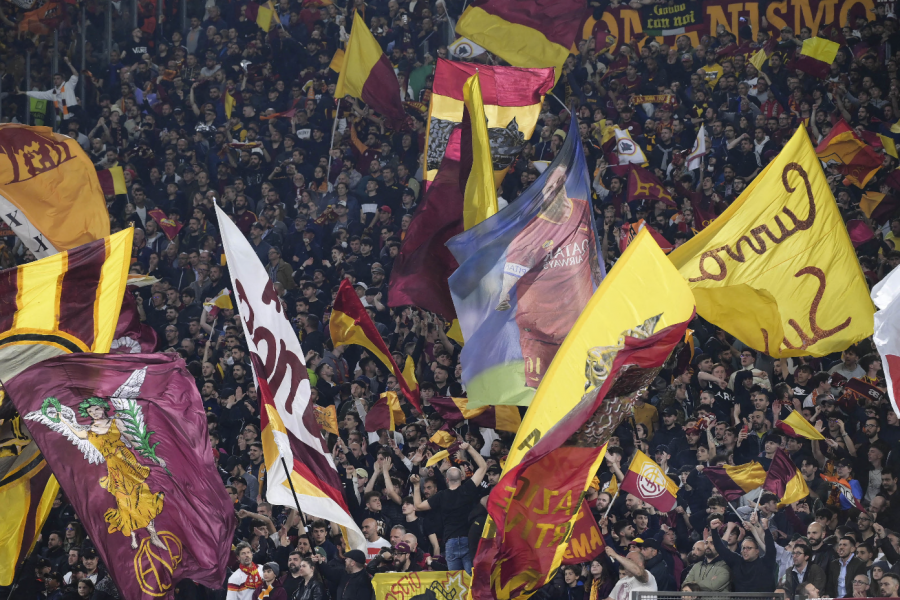 La Curva Sud dell'Olimpico