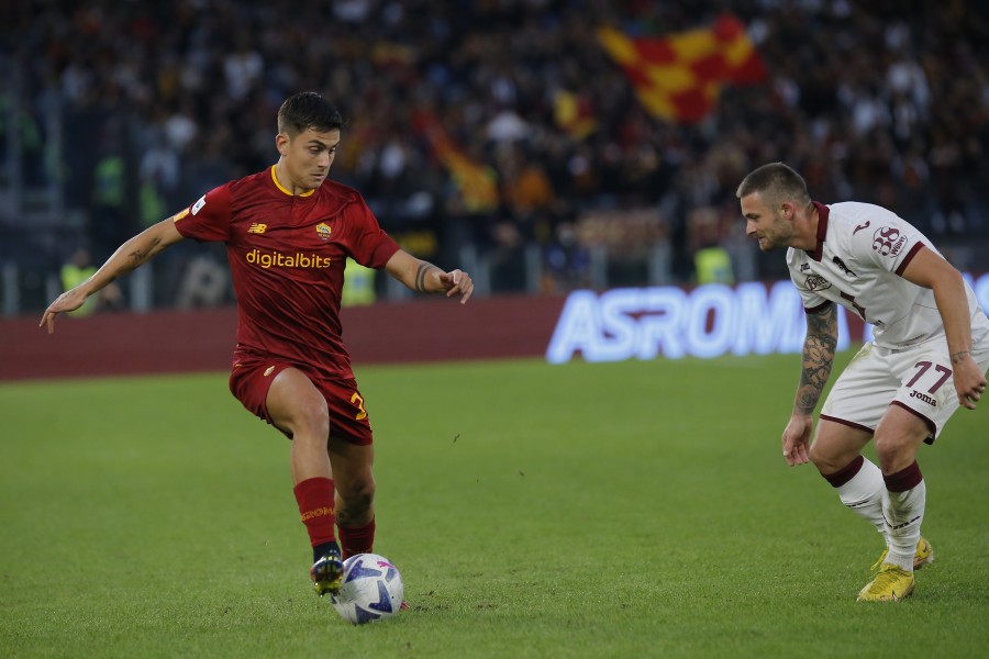 Paulo Dybala in Roma-Torino
