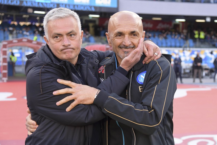 José Mourinho e Luciano Spalletti