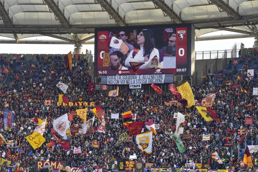 Curva Sud (As Roma via Getty Images)