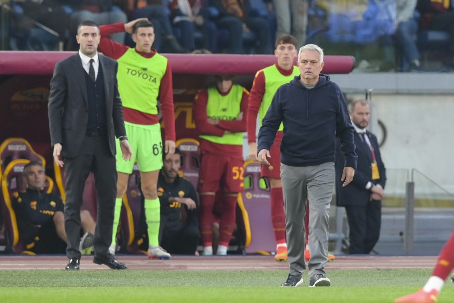 Mourinho in pancina contro il Torino