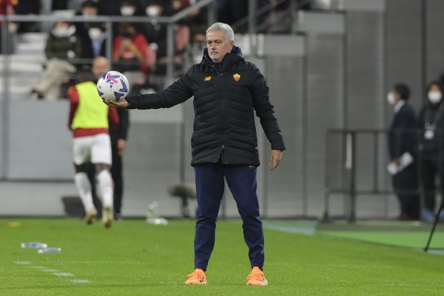 Mourinho durante una delle amichevoli giocate in Giappone