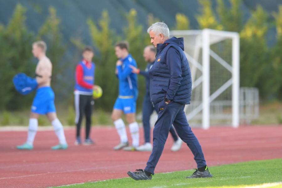 José Mourinho in campo