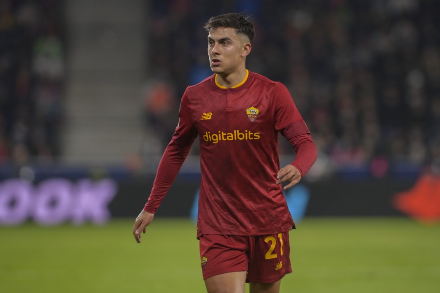 Paulo Dybala durante Salisburgo-Roma