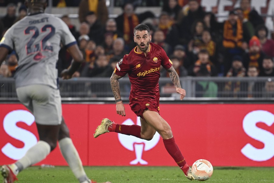 Spinazzola in campo contro il Salisburgo