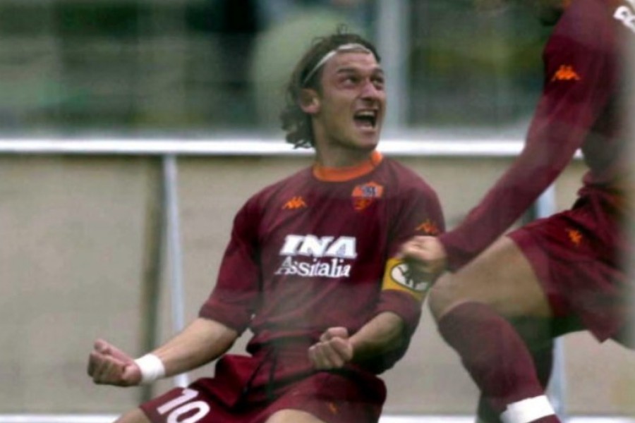 Totti e Batistuta a Verona