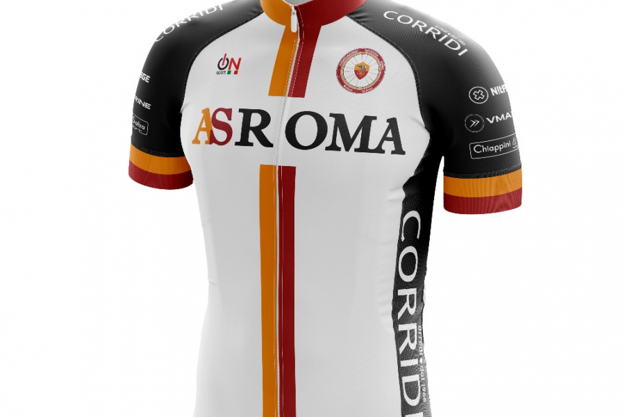 Maglia AS Roma ciclismo