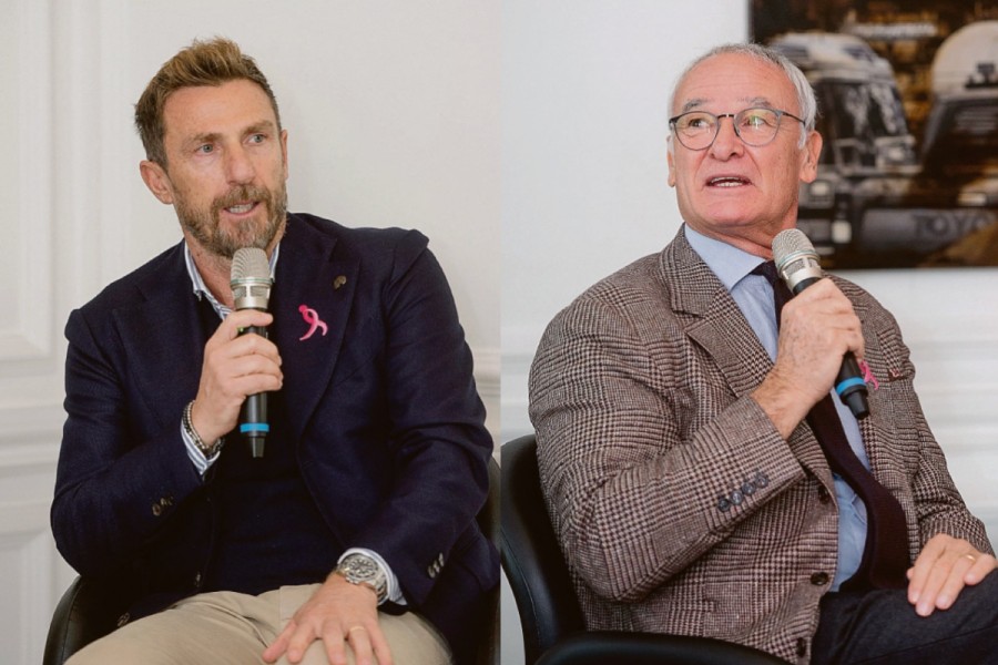 Eusebio Di Francesco e Ranieri all'evento