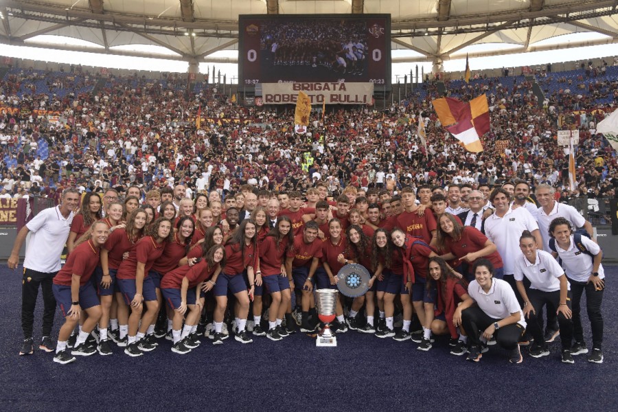 La Primavera Femminile e l'Under 16 sotto la Curva Sud