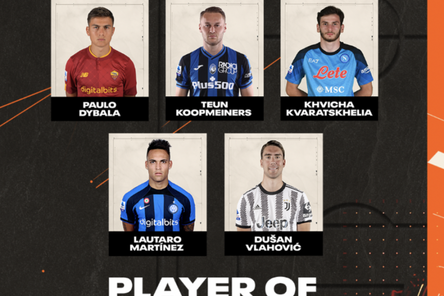 I calciatori nominati per il premio POTM di Agosto in Serie A