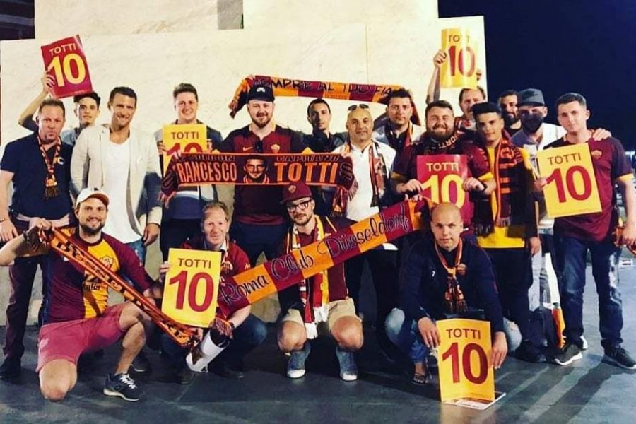 Some of the Roma Club Düsseldorf's members