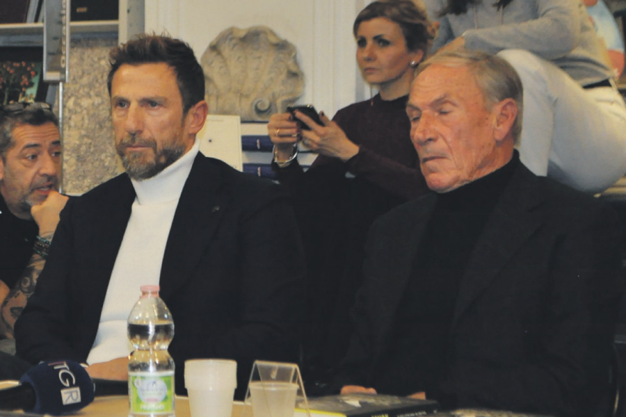 Di Francesco e Zeman alla presentazione di ieri