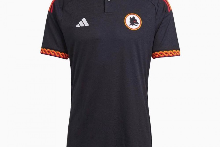 La terza maglia giallorossa griffata Adidas