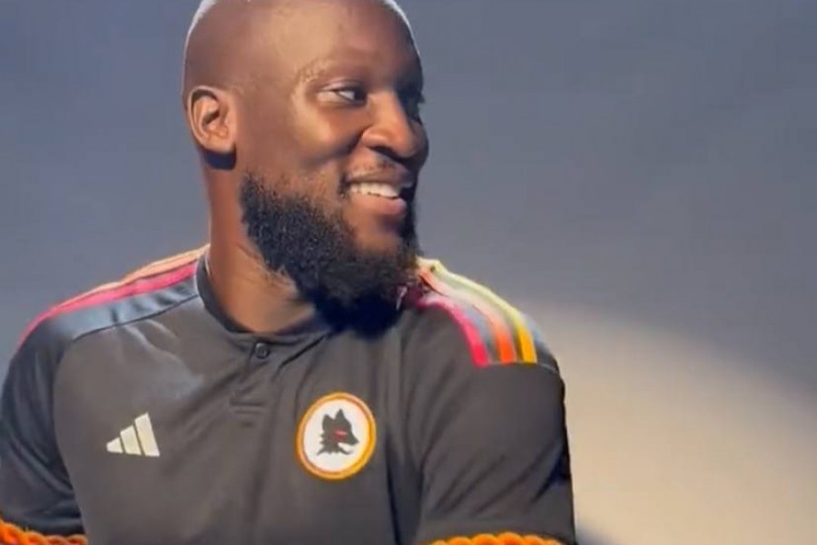 Lukaku con indosso la terza maglia