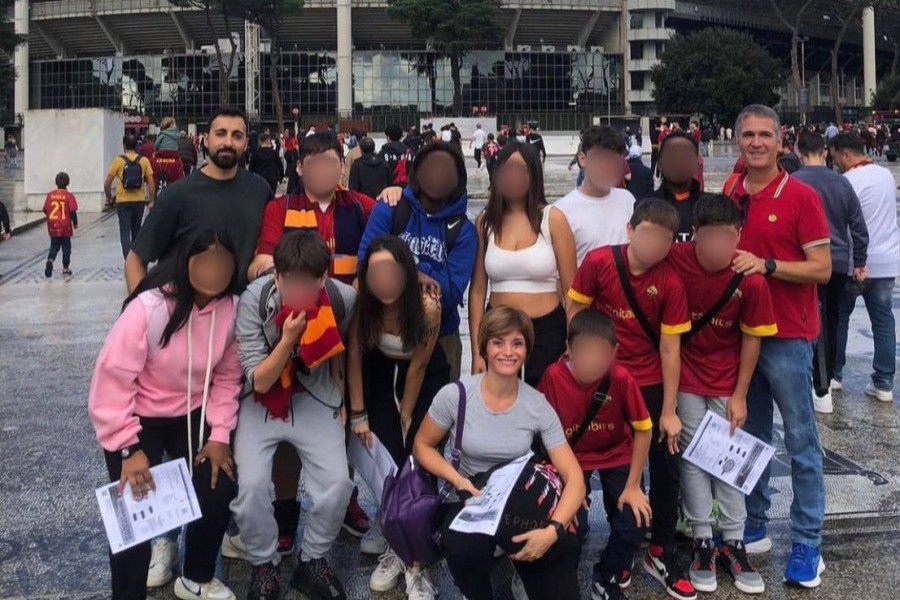 Gli ospiti della Casa famiglia Simpatia per Roma-Monza