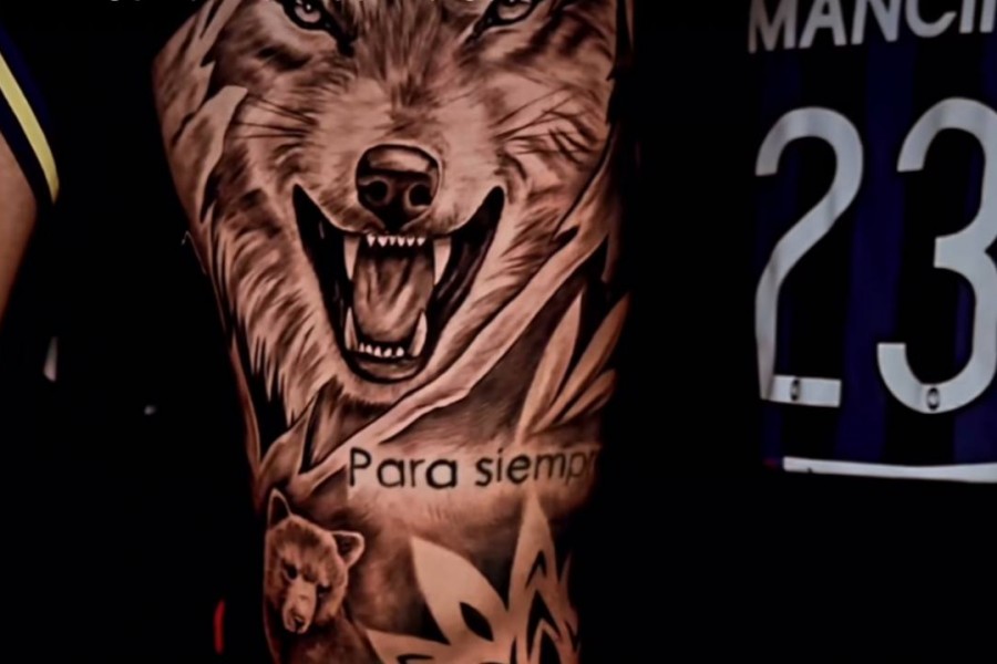 Il tatuaggio di Mancini