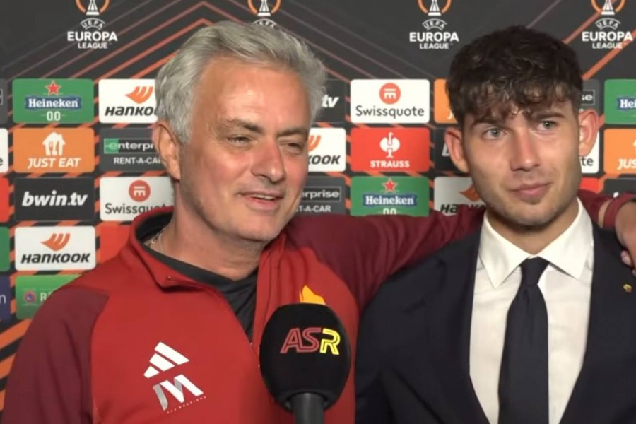 D'Alessio insieme a Mourinho