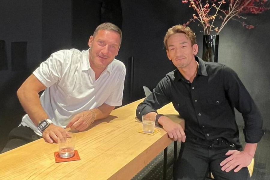 Totti e Nakata