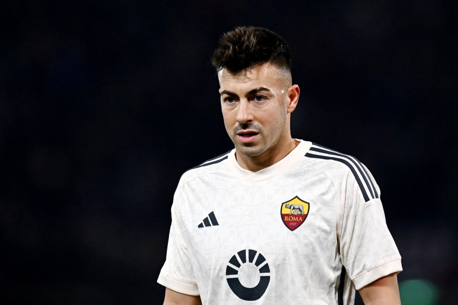 El Shaarawy durante una partita della Roma