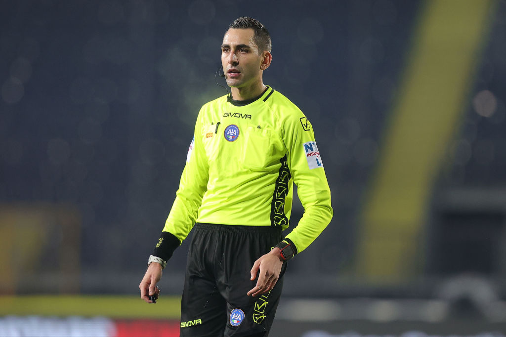 Andrea Colombo, arbitro di Roma-Napoli