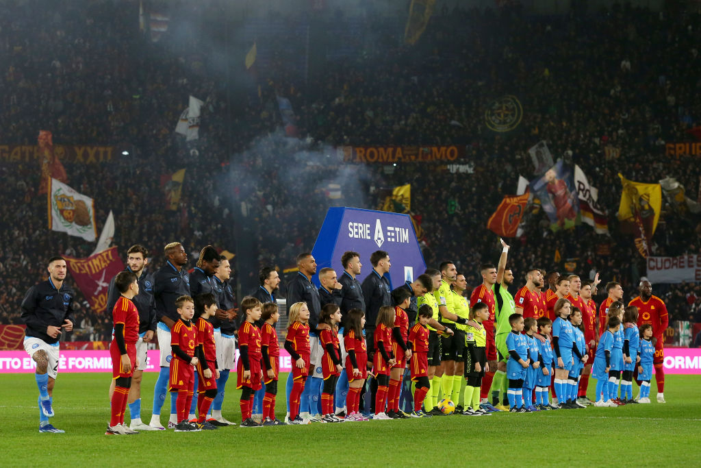 Roma e Napoli in campo