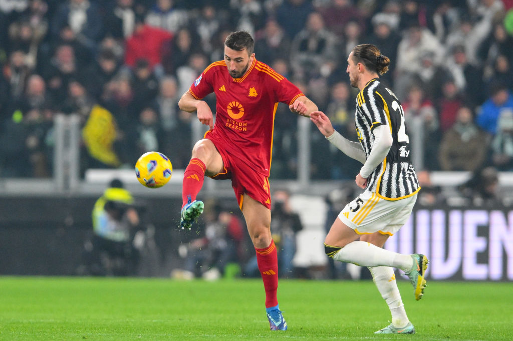 Bryan Cristante Juve Roma 