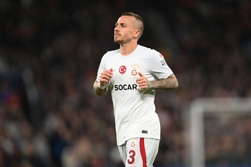 Angeliño in campo col Galatasaray